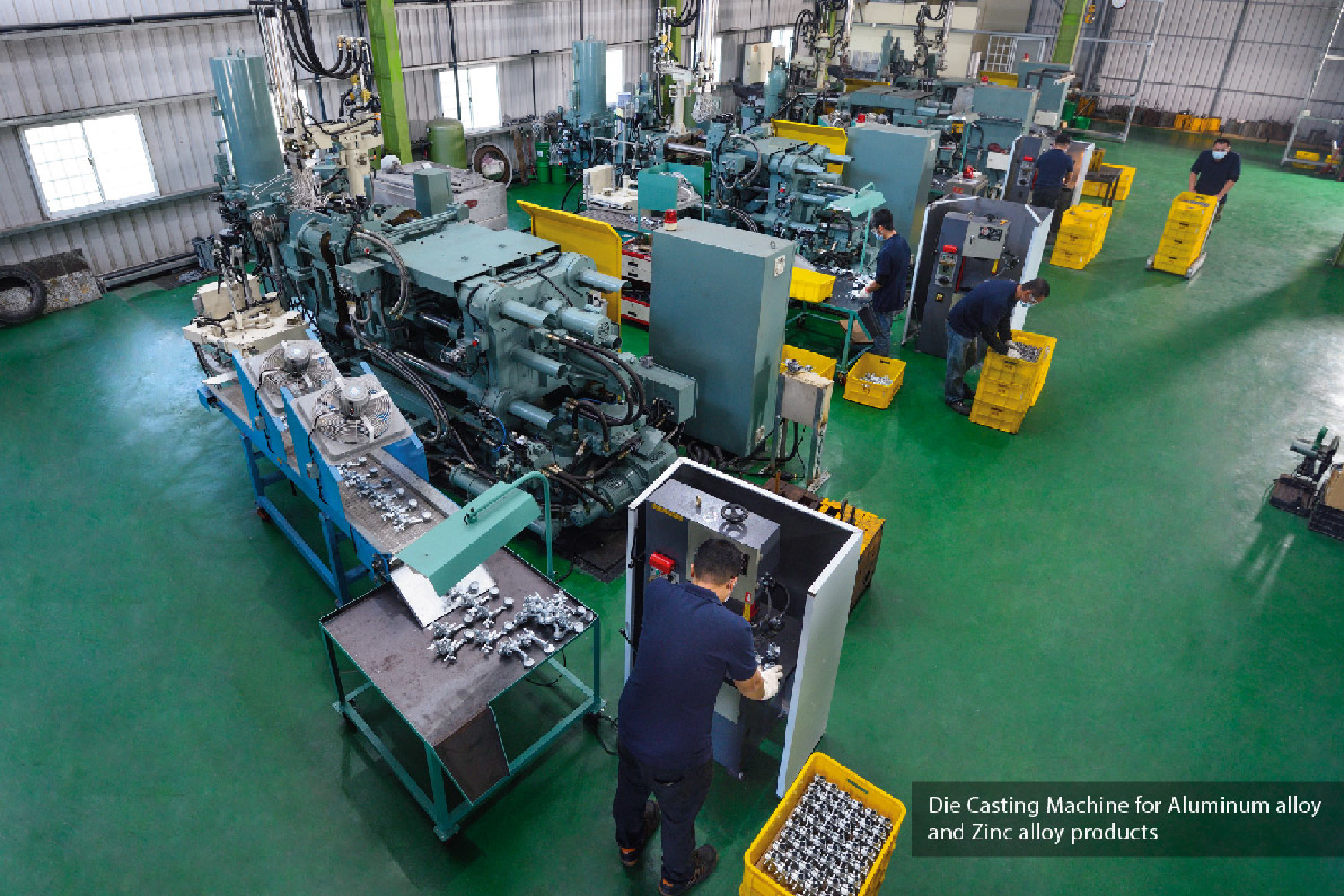 Die casting - Die Casting Machine for Aluminum alloy and Zinc alloy products